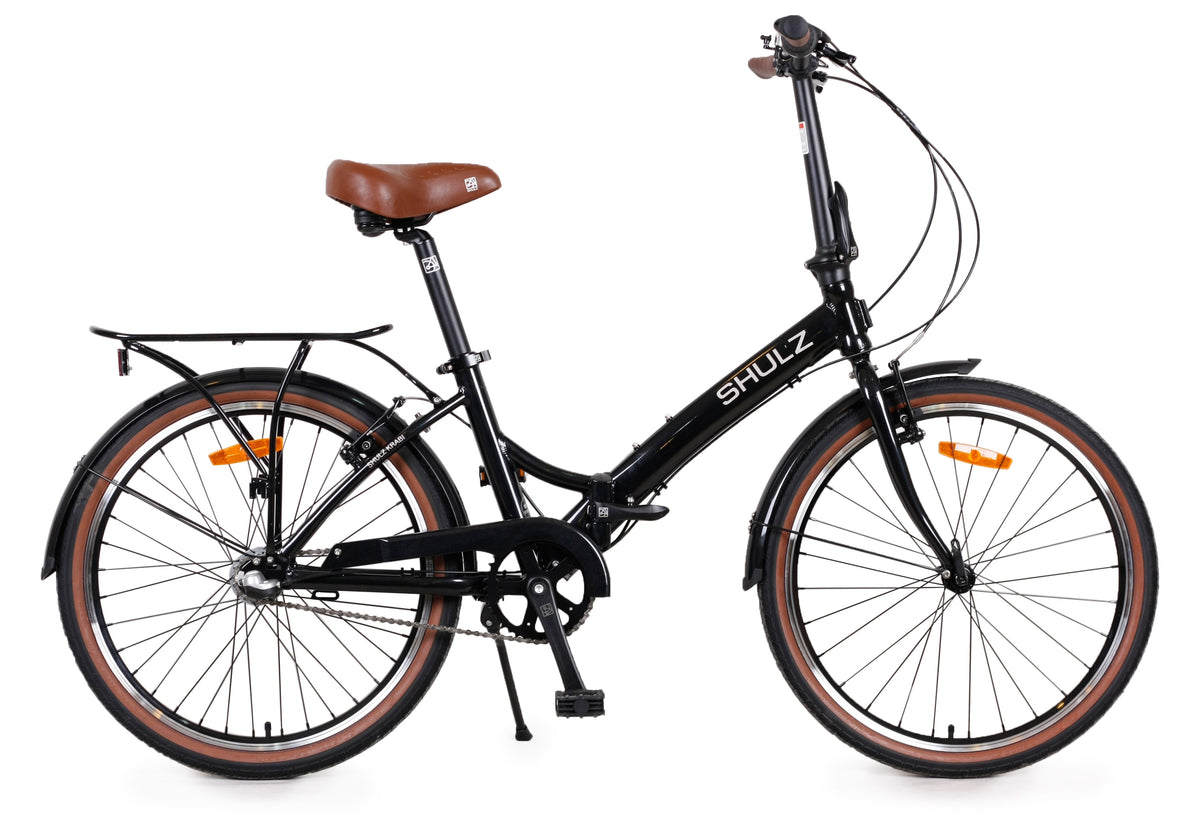 folding bike with hub gears