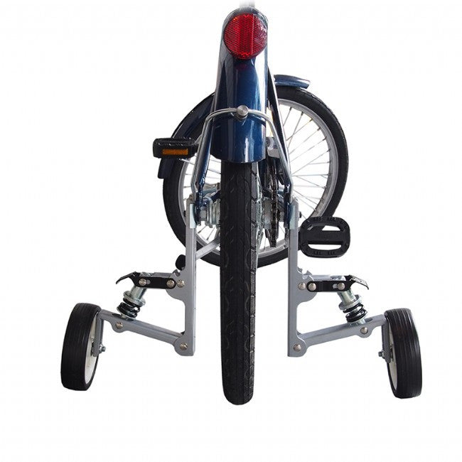 Fold up training wheels with suspensions and LED light Hello Bicycle sg