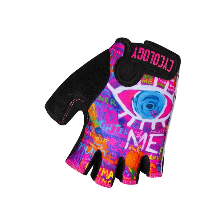 See Me Cycling Gloves Pink