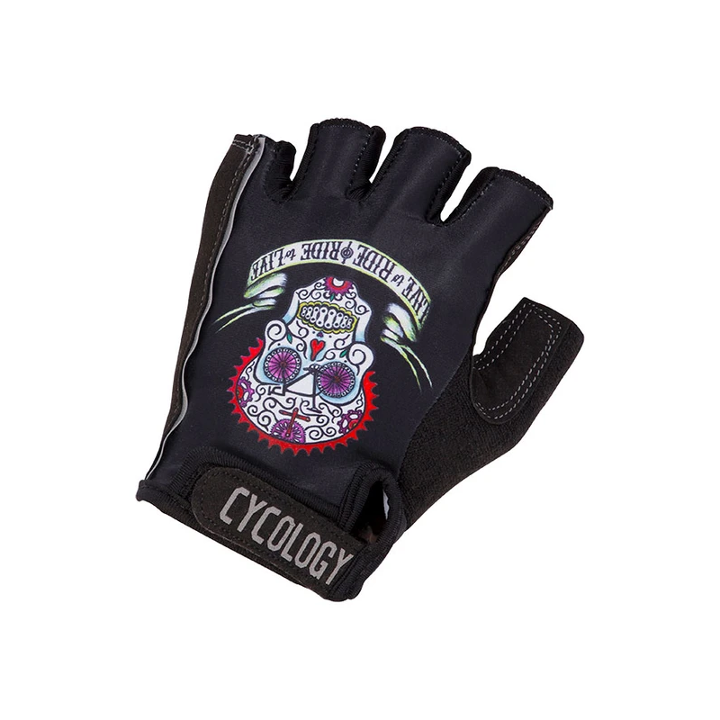 
                  
                    Day of the Living Cycling Gloves (Black)
                  
                