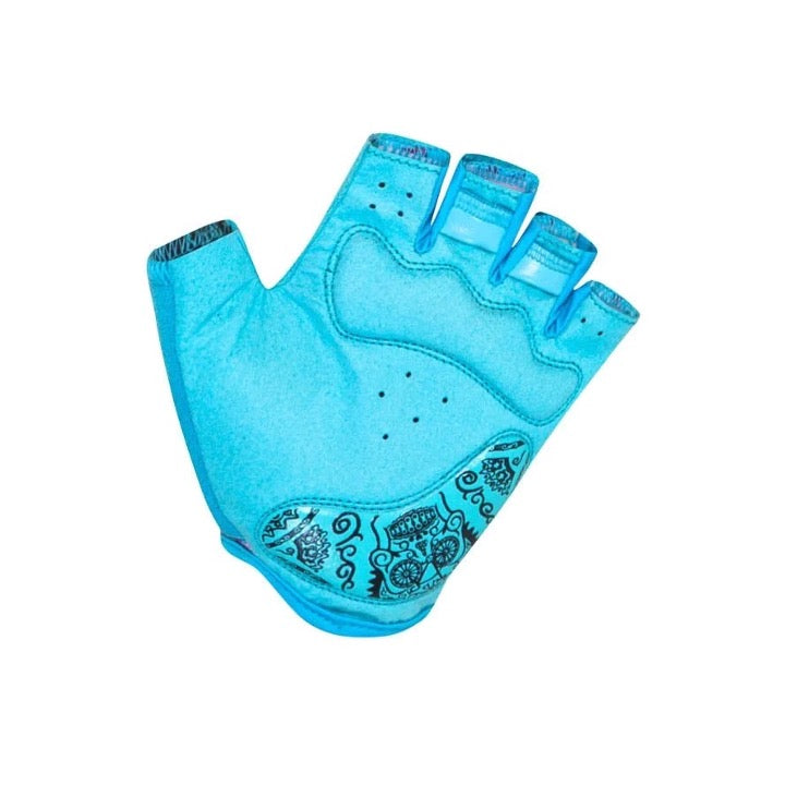 
                  
                    Secret Garden Cycling Gloves (Blue)
                  
                